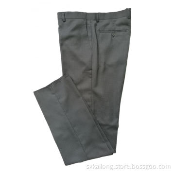Men's TR Grey Check Pants